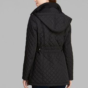 Calvin Klein Hooded Tab Waist Quilted 